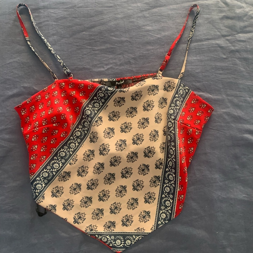 Fun bandana crop top